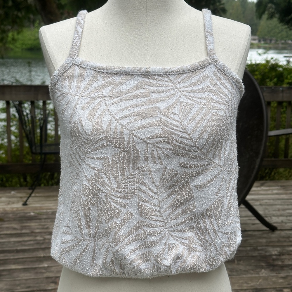 White and Cream Tank